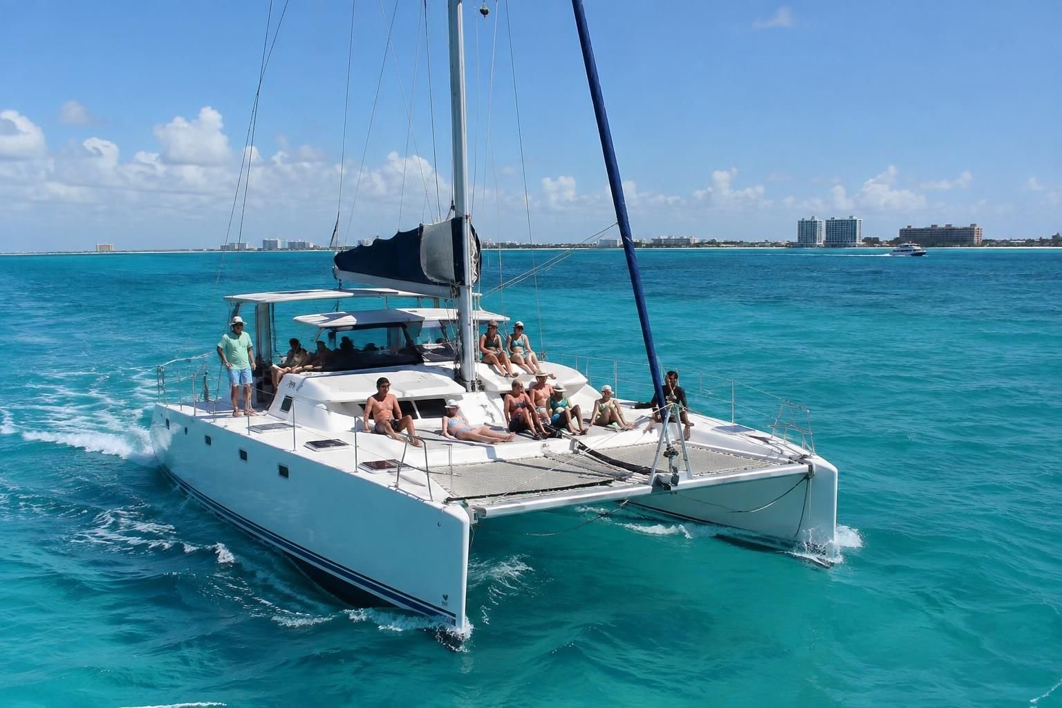 Discover the best time to visit Isla Mujeres by catamaran: weather, sailing conditions and tips to make the most of your excursion.